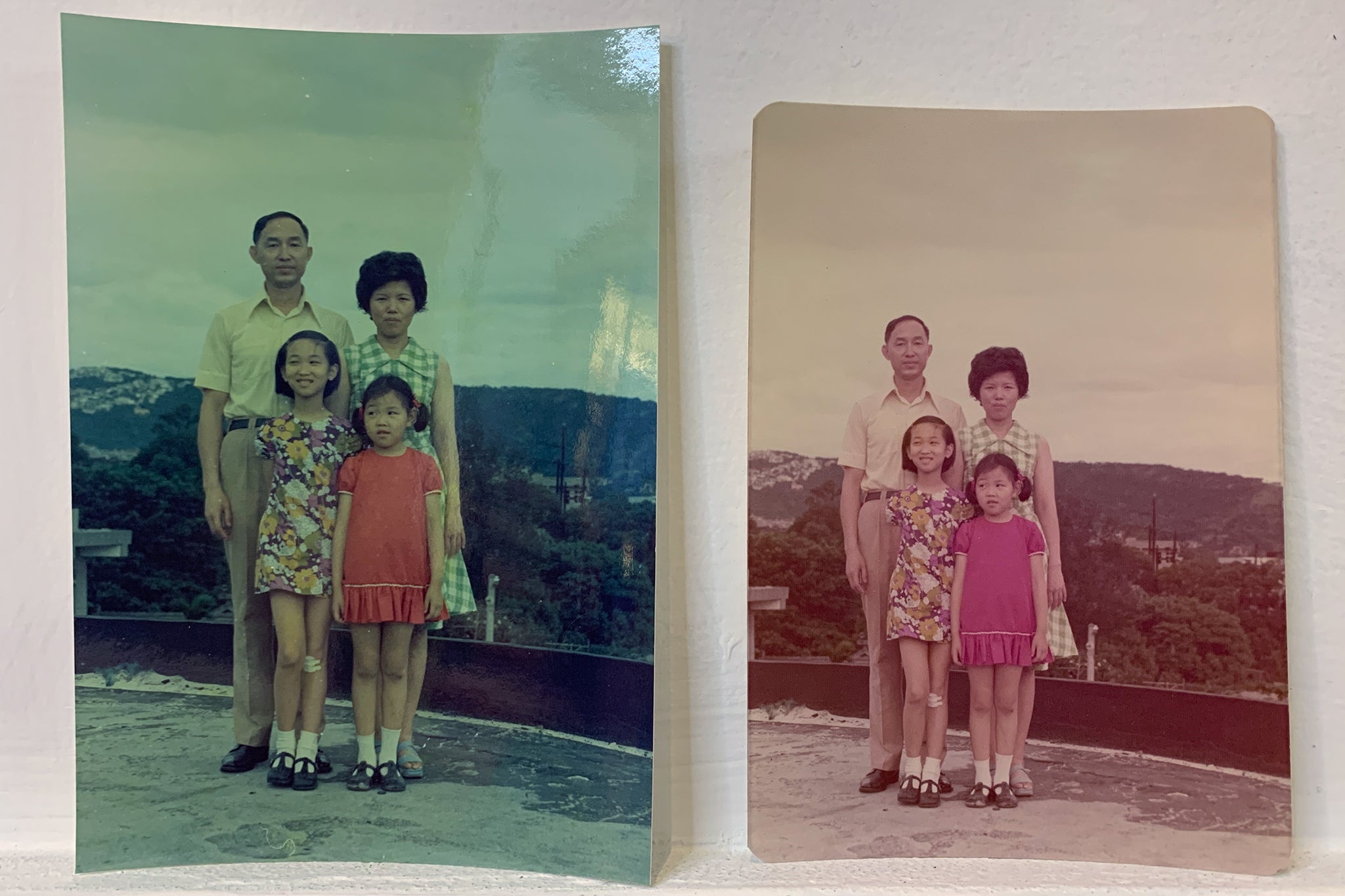 老照片修復的挑戰:相紙紋裡的處理