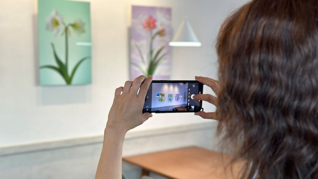 【AI 空間配置師】幫您預覽金屬無框畫的完美比例