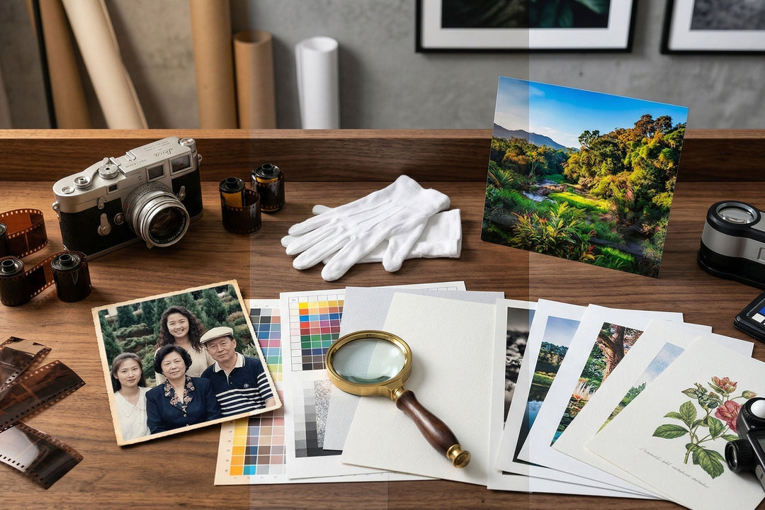 洗照片還是印照片？台灣 5 大常見沖印管道與影像輸出技術全解析